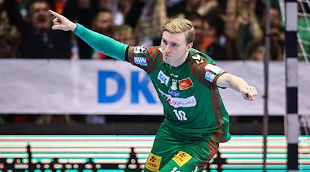 Gisli Kristjansson warf den SC Magdeburg zum 17. Saisonsieg. / Foto: Ronny Hartmann/dpa-Zentralbild/dpa