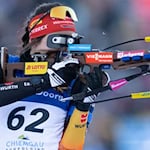 Vanessa Voigt ist eine von Thüringens Wintersport-Spitzenathleten. (Archivbild) / Foto: Sven Hoppe/dpa