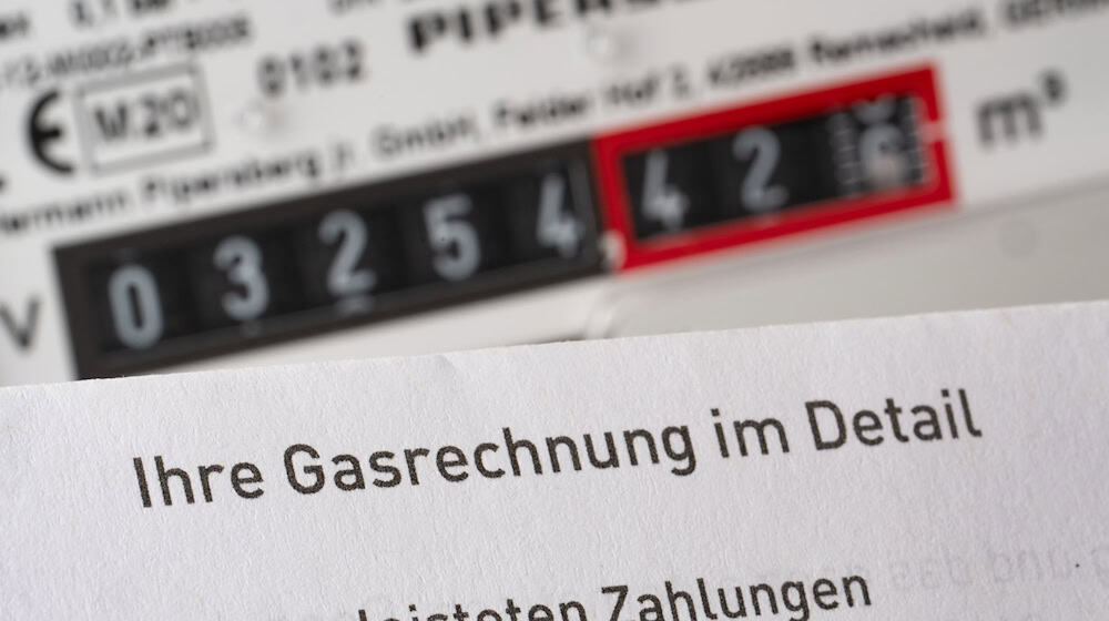 Die Gasrechnung ist für weniger Menschen im Freistaat ein Problem. (Symbolbild) / Foto: Bernd Weißbrod/dpa