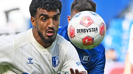 Rayan Ghrieb traf im Test gegen den FC Winterthur zur Führung für den FCM / Foto: Uli Deck/dpa