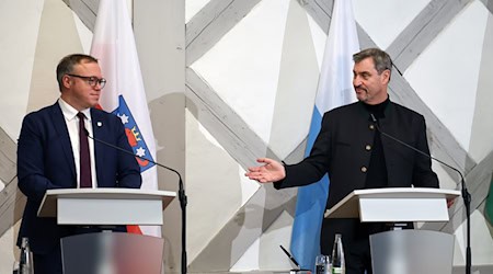 Thüringens Ministerpräsident Mario Voigt (CDU) kontert den Vorstoß seines bayrischen Amtskollegen. (Archivbild) / Foto: Daniel Löb/dpa