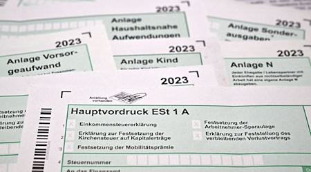 Die Steuererklärung in Thüringen könnte einfacher werden (Illustration)  / Foto: Martin Schutt/dpa