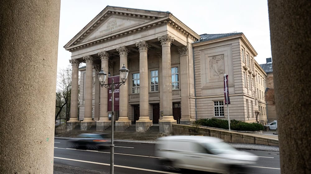 Georg II. wirkte maßgeblich an der Entstehung des Meininger Theatergebäudes mit.
 / Foto: Jacob Schröter/dpa