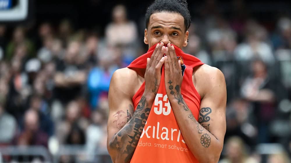 Kevin Yebo und die Niners Chemnitz kassieren eine Niederlage. (Archivbild)  / Foto: Hendrik Schmidt/dpa