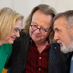 Die Führungsmannschaft des Thüringer BSW stellt Regierungsbeteiligung nicht infrage. (Archivbild) / Foto: Michael Reichel/dpa