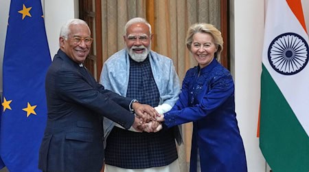 Thüringen begrüßt die politische Einigung zwischen der EU und Indien auf ein Freihandelsabkommen  / Foto: Manish Swarup/AP/dpa