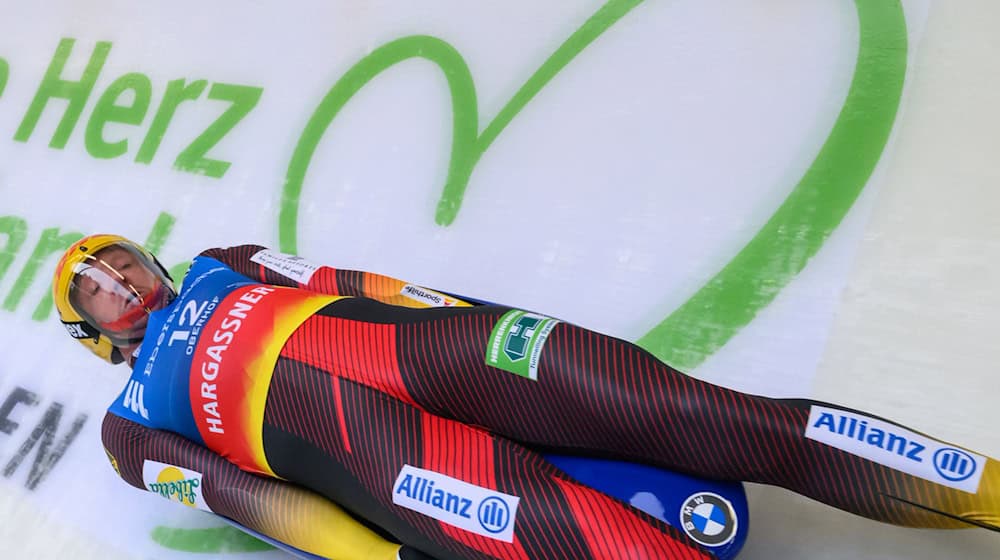 Felix Loch holte beim Rodel-Weltcup in Oberhof seinen vierten Saisonsieg.  / Foto: Robert Michael/dpa