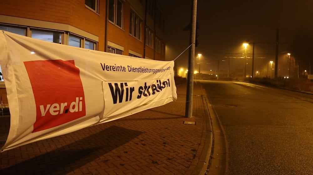 Warnstreiks im Thüringer Nahverkehr geplant (Illustration)  / Foto: Bodo Schackow/dpa