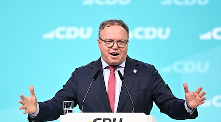 Voigt wurde erneut in das Führungsgremium gewählt. / Foto: Katharina Kausche/dpa