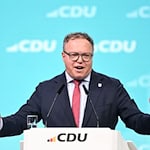 Voigt wurde erneut in das Führungsgremium gewählt. / Foto: Katharina Kausche/dpa