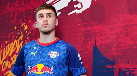 Brajan Gruda wurde von RB Leipzig ein halbes Jahr ausgeliehen. / Foto: Jan Woitas/dpa