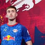 Brajan Gruda wurde von RB Leipzig ein halbes Jahr ausgeliehen. / Foto: Jan Woitas/dpa