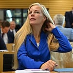 Der Mann der Thüringer AfD-Abgeordneten Wiebke Muhsal arbeitet bei einem AfD-Bundestagsabgeordneten. (Archivbild) / Foto: Martin Schutt/dpa