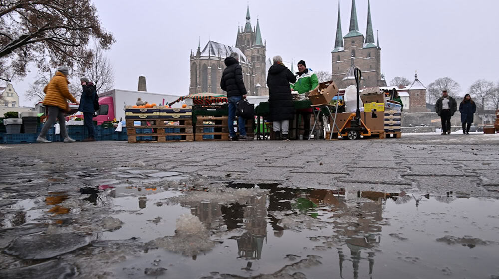Die Temperaturen werden milder. (Archivbild) / Foto: Martin Schutt/dpa