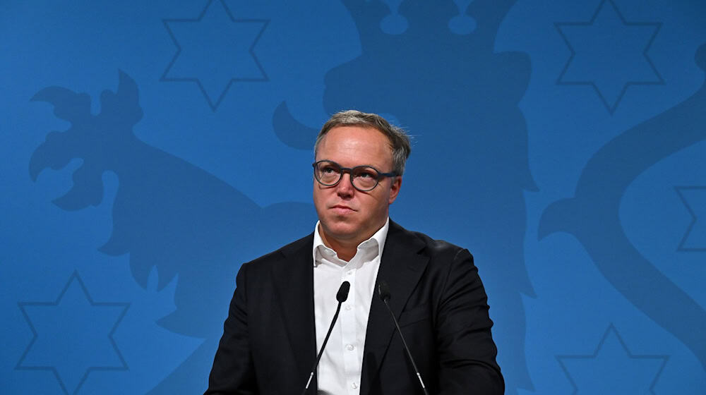 «Rita Süssmuth hat Deutschland mitgeprägt», sagt Mario Voigt. / Foto: Martin Schutt/dpa