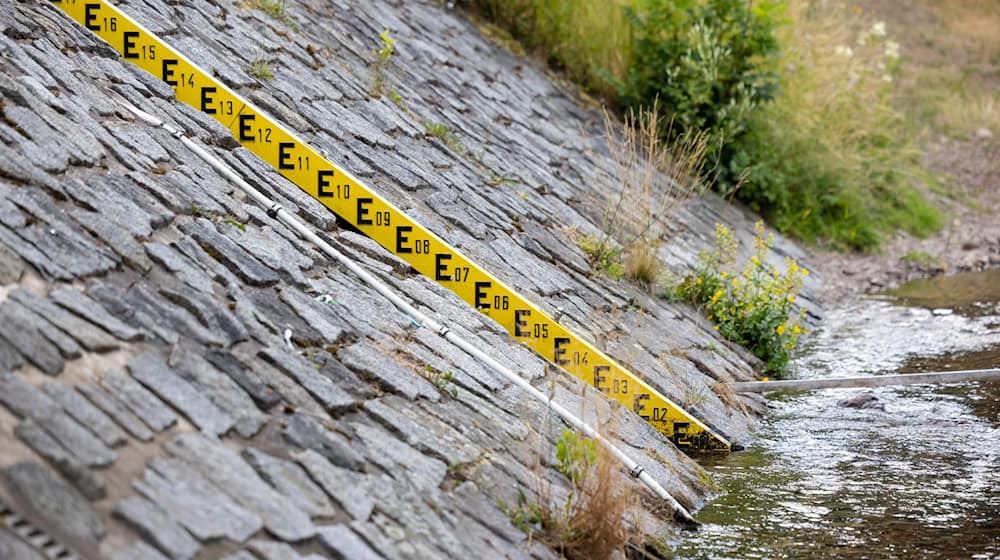 Wegen des Tauwetters steigen in Thüringen die Wasserstände. (Symbolbild) / Foto: Michael Reichel/dpa