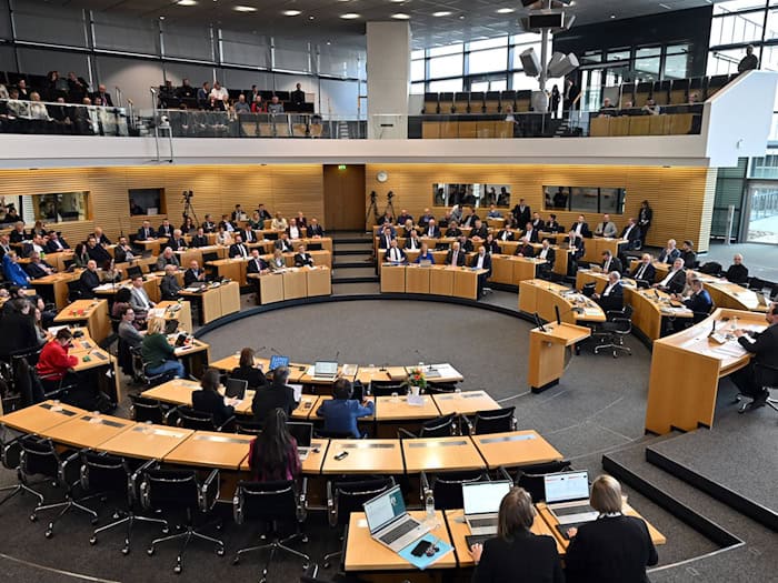 Der Thüringer Landtag diskutierte über einen Gesetzentwurf der AfD-Fraktion zum Thema Gleichstellung. (Archivbild) / Foto: Martin Schutt/dpa
