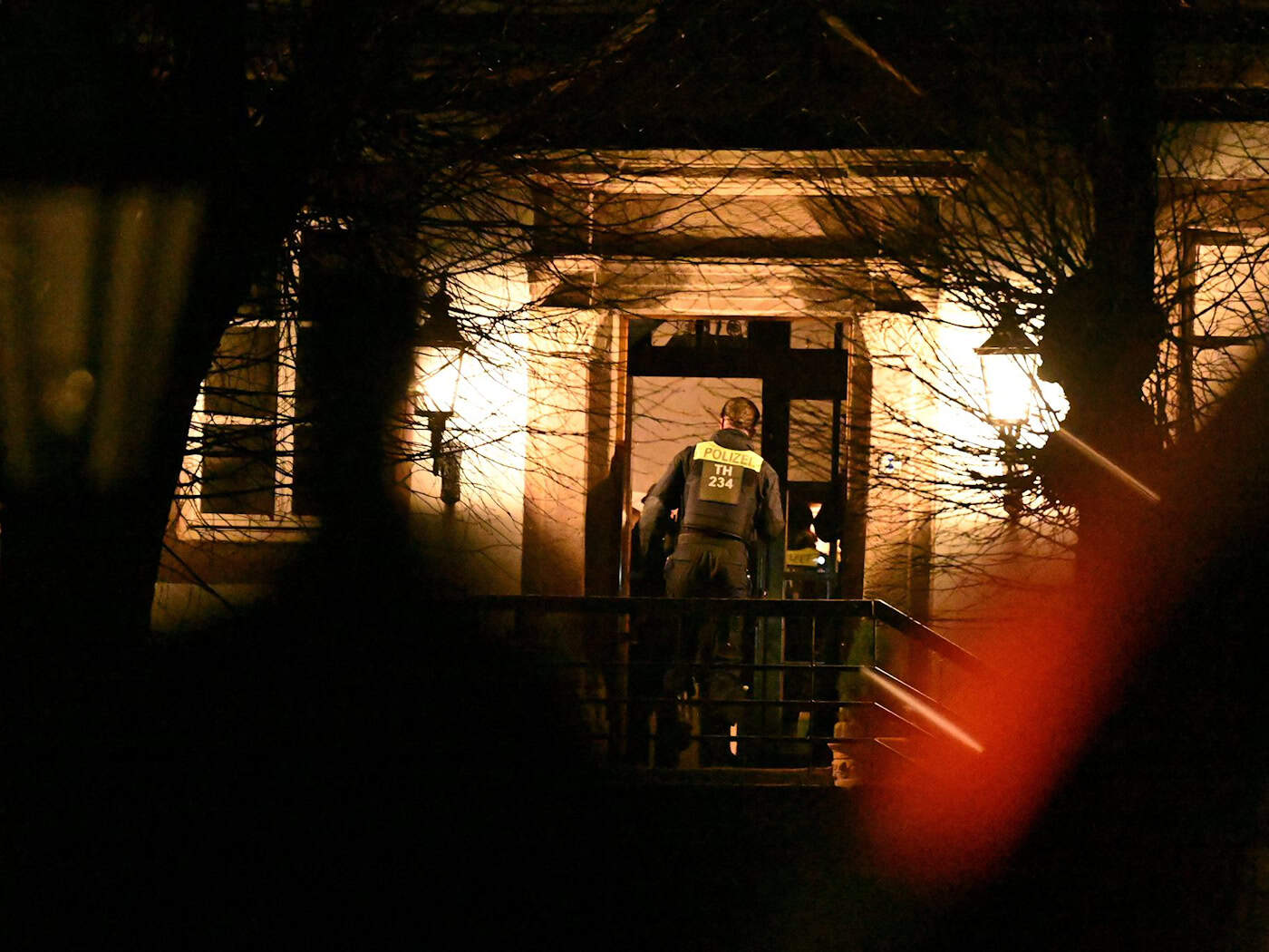 Im nordthüringischen Fretterode wurden Journalisten angegriffen. / Foto: -/dpa