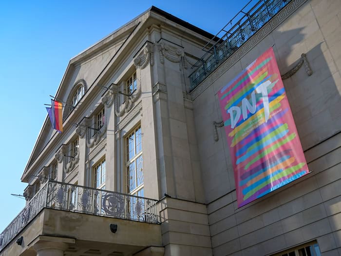Das Deutsche Nationaltheater in Weimar hat das Programm für die neue Saison vorgestellt.  / Foto: Heiko Rebsch/dpa