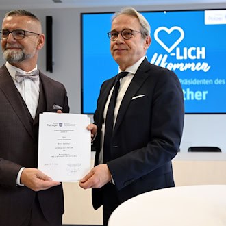 Löther übernimmt das Amt in herausfordernden Zeiten. / Foto: Martin Schutt/dpa