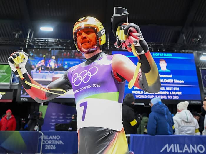 Rodler Toni Eggert beendet seine erfolgreiche Karriere. (Archivbild) / Foto: Robert Michael/dpa