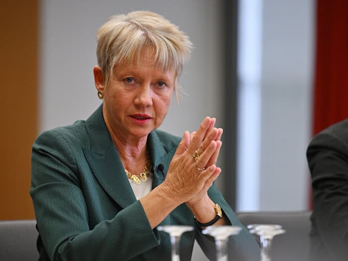 Kündigungs- und Diskriminierungsschutz gehören zu den Themen, die 2026 beim Bundesarbeitsgericht eine Rolle spielen, sagte Gerichtspräsidentin Inken Gallner. (Archivbild) / Foto: Martin Schutt/dpa