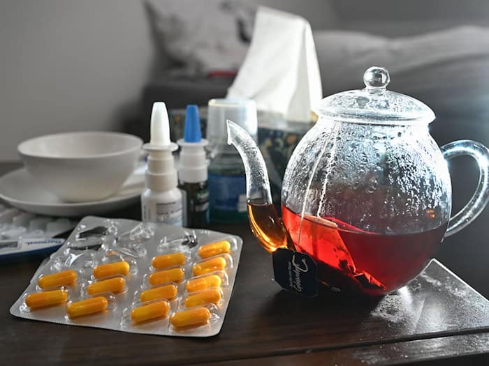 Mehr als 11.500 Virusgrippefälle wurden seit Oktober in Thüringen gemeldet (Symbolfoto). / Foto: Bernd Weißbrod/dpa