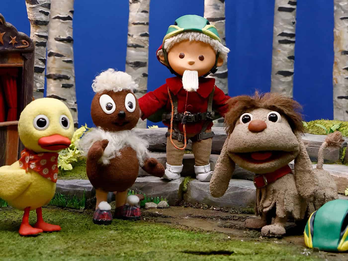 Hund Moppi (rechts im Bild) feiert Geburtstag. (Archivbild)  / Foto: Carsten Koall/dpa