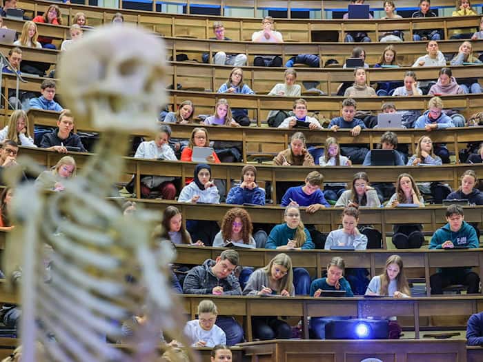 17 Medizin- und vier Zahnmedizinstudienplätze an der Universität Jena werden ab Herbst für eine Landarztquote reserviert. (Symbolbild) / Foto: Jan Woitas/dpa