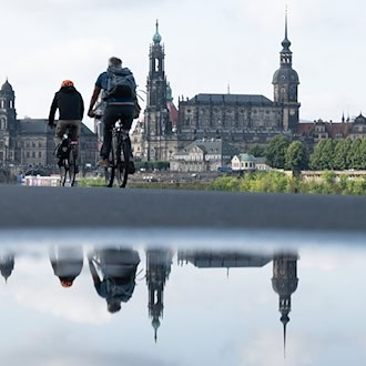 Radtouristen sind auf eine gute Infrastruktur angewiesen. (Archivbild) / Foto: Sebastian Kahnert/dpa