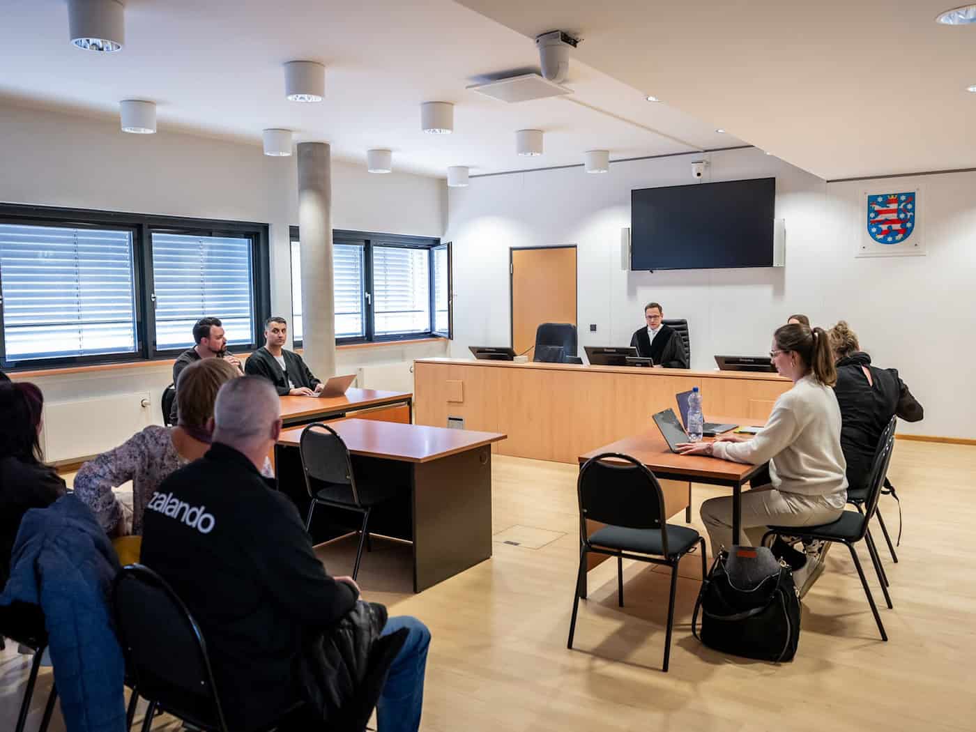 Bei Zalando muss es im Streit um die Schließung des Erfurter Logistikzentrums eine Einigungsstelle geben.  / Foto: Jacob Schröter/dpa