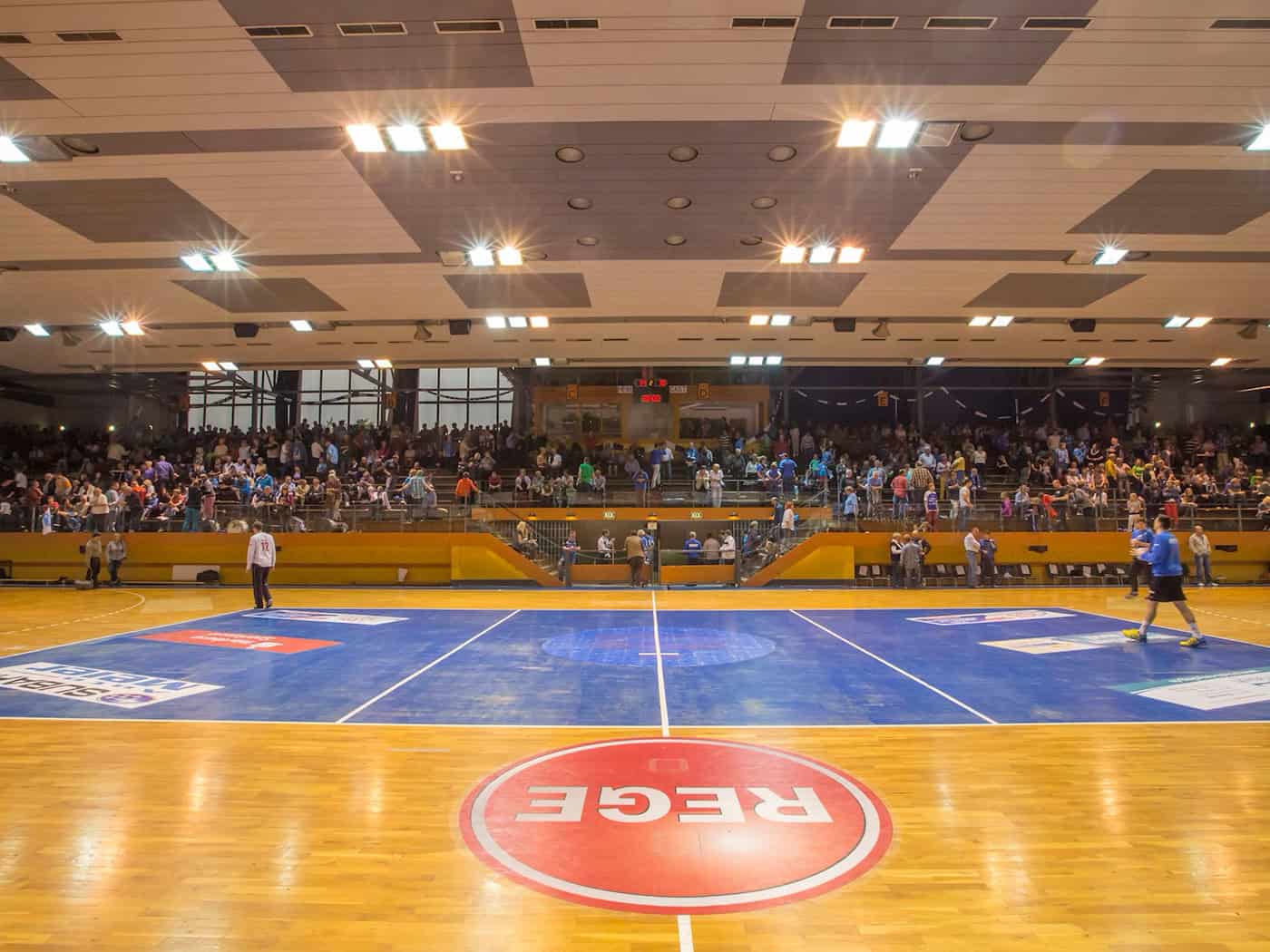 Die Fans vom ThSV Eisenach können in der neuen Saison einen neuen Linksaußen in der Werner-Aßmann-Halle begrüßen (Archivbild).  / Foto: picture alliance / dpa