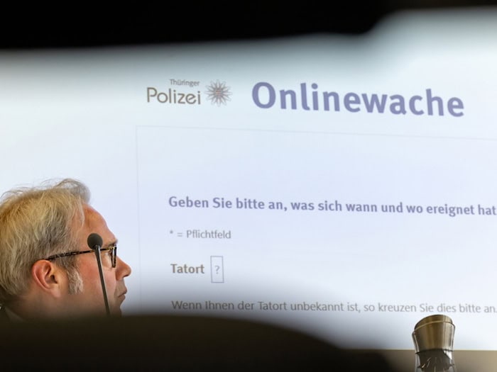 Thüringer Online-Wache wird immer häufiger genutzt