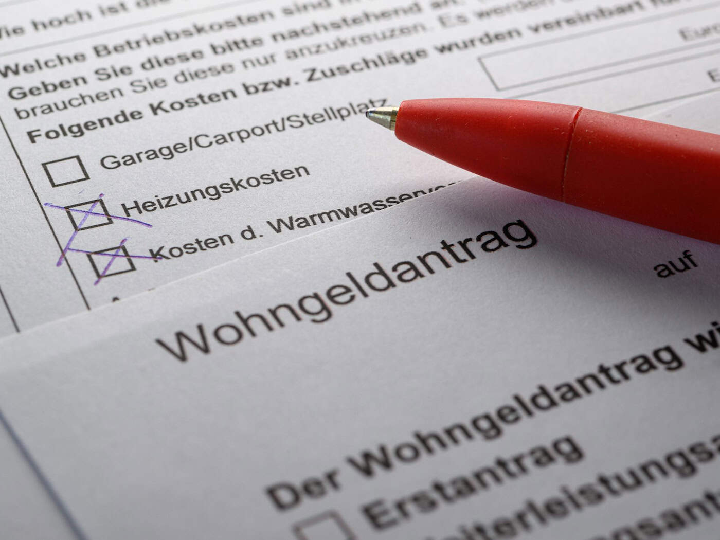 In Thüringen bekommen vor allem Rentnerhaushalte Wohngeld. (Symbolbild) / Foto: Robert Michael/dpa