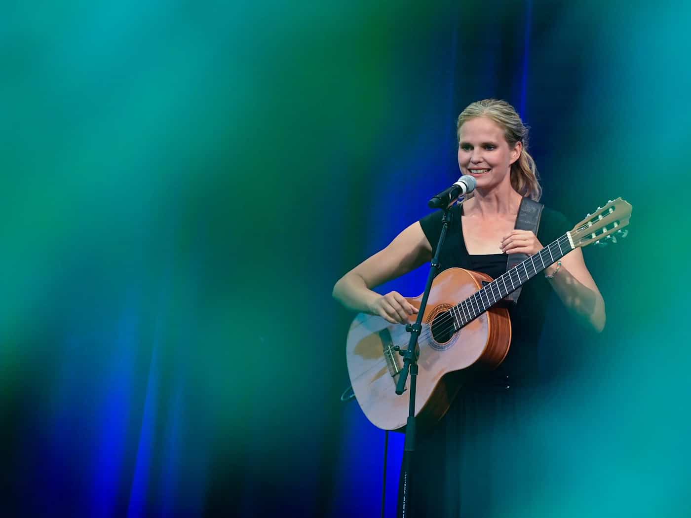 Dota Kehr bekommt den diesjährigen Weltmusikpreis Ruth. (Archivbild) / Foto: Patrick Pleul/dpa-Zentralbild/ZB