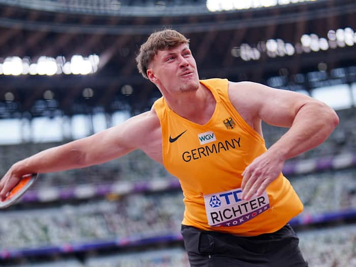 Steven Richter hat beim Golden Oval in Dresden ein Heimspiel. (Archivbild) / Foto: Michael Kappeler/dpa