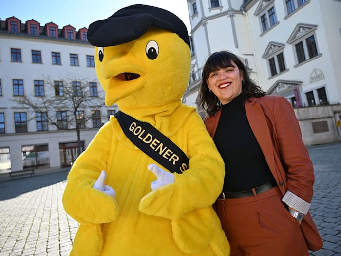 Mehr als 250 Einreichungen gab es dieses Mal beim «Goldenen Spatz» - ein Rekord laut Festivalleiterin Elisabeth Wenk.  / Foto: Martin Schutt/dpa
