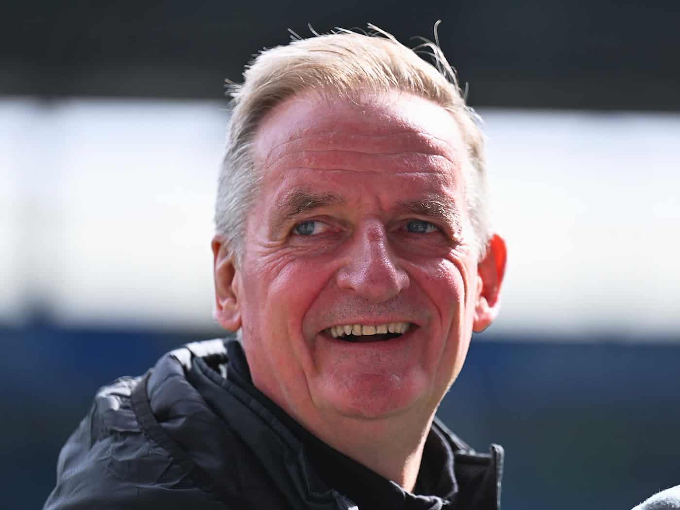 Petrik Sander lobt und mahnt nach Magdeburgs 4:1 über Bochum / Foto: Swen Pförtner/dpa