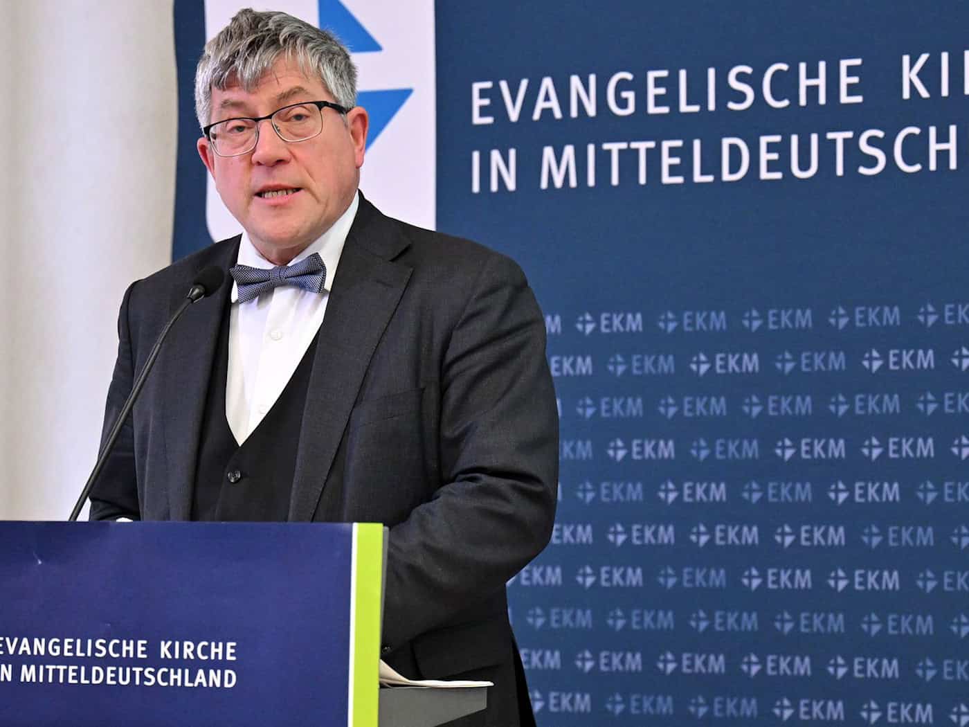 EKM-Landessynode endet mit Aufruf zur Landtagswahl in Sachsen-Anhalt. (Archivbild) / Foto: Martin Schutt/dpa