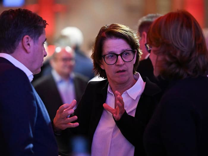 Für Tatjani Haenni (M) hat mit RB Leipzig große Pläne. (Archivbild) / Foto: Florian Wiegand/dpa