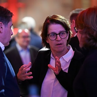 Für Tatjani Haenni (M) hat mit RB Leipzig große Pläne. (Archivbild) / Foto: Florian Wiegand/dpa