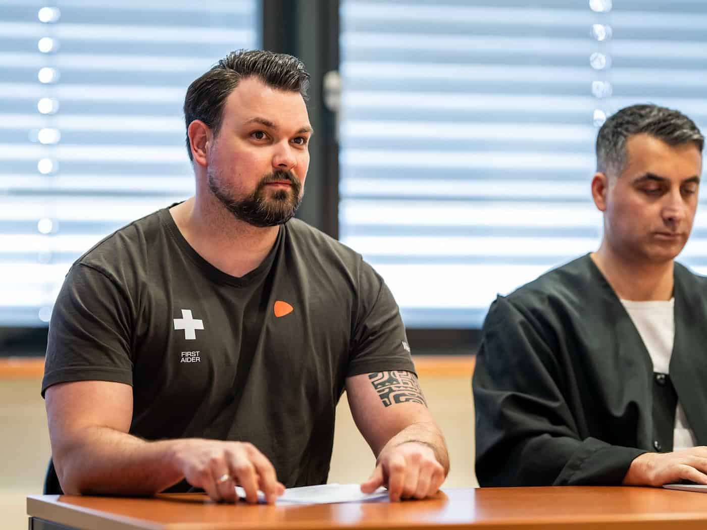 Betriebsratschef Tony Krause wirft Zalando vor, Verhandlungen seien nie ernsthaft versucht worden. (Archivbild) / Foto: Jacob Schröter/dpa