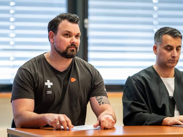 Betriebsratschef Tony Krause wirft Zalando vor, Verhandlungen seien nie ernsthaft versucht worden. (Archivbild) / Foto: Jacob Schröter/dpa