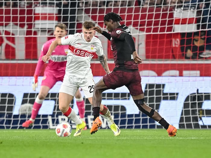  Der Leipziger Ezechiel Banzuzi (r) fällt mit einer Knieverletzung aus. (Archivbild) / Foto: Harry Langer/dpa