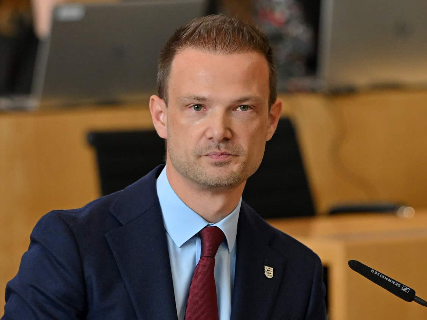 Staatskanzleichef Stefan Gruhner (CDU) sieht in den Bürgerräten eine neue politische Kultur. (Archivbild) / Foto: Martin Schutt/dpa