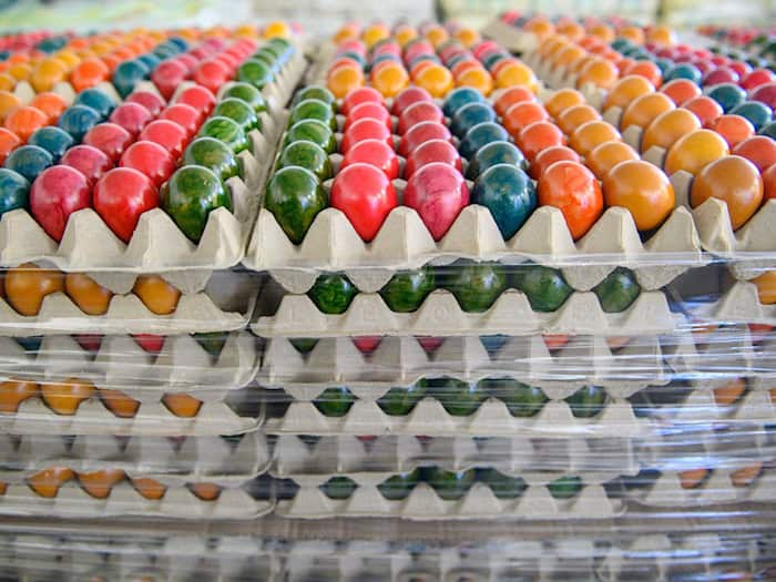 Millionen von Eiern haben die Hennen in Thüringens Betriebe im vergangenen Jahr gelegt. (Symbolbild)  / Foto: Klaus-Dietmar Gabbert/dpa