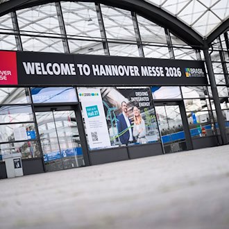 Auf der diesjährigen Hannover Messe präsentiert sich Thüringen mit 21 Ausstellern und zwei Gemeinschaftsständen. / Foto: Julian Stratenschulte/dpa