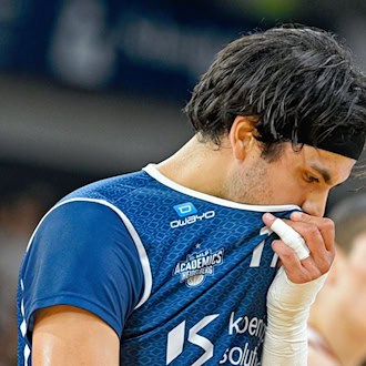 Nach einer Niederlage in Jena steigt Heidelberg um Erol Ersek in die zweite Liga ab. (Archivbild) / Foto: Uwe Anspach/dpa