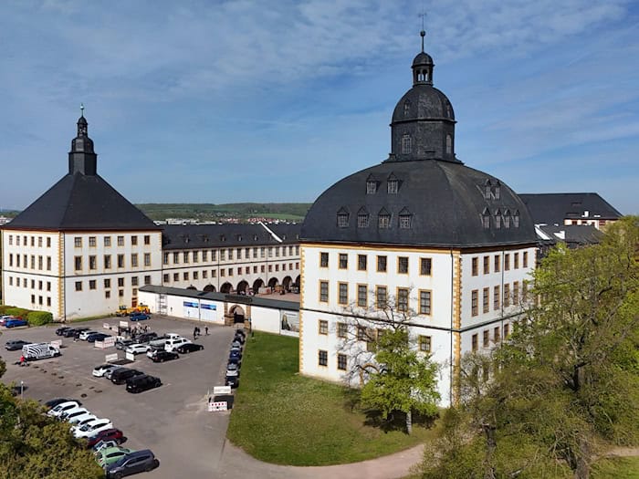 Das Ekhof-Theater befindet sich im Westturm von Schloss Friedenstein. (Archivbild) / Foto: Martin Schutt/dpa