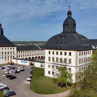 Das Ekhof-Theater befindet sich im Westturm von Schloss Friedenstein. (Archivbild) / Foto: Martin Schutt/dpa